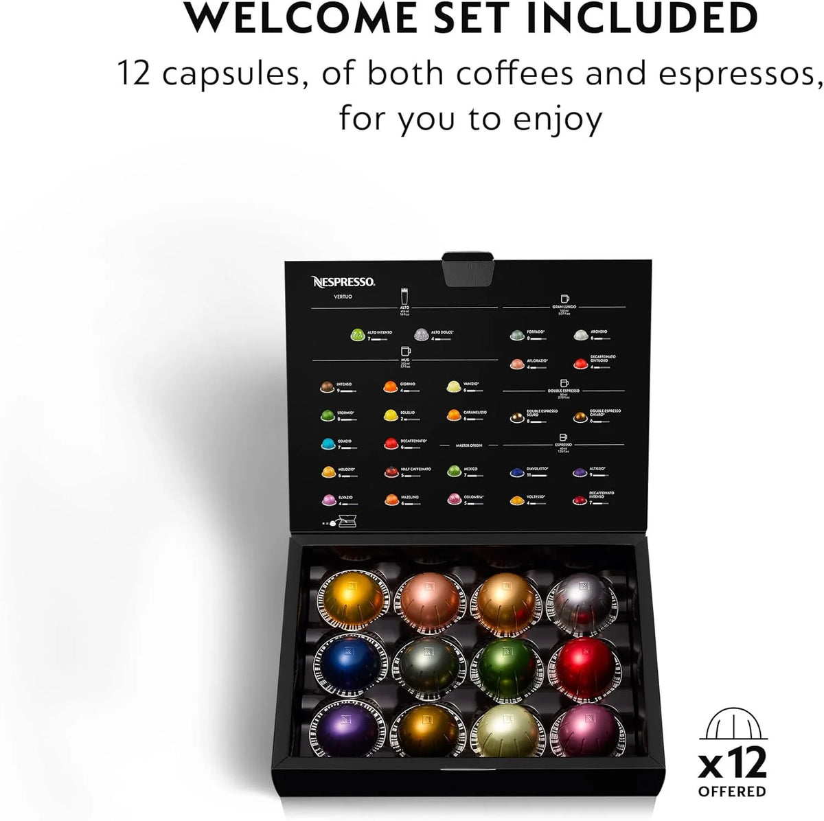 Nespresso De'Longhi Vertuo Single coffee and espresso makers