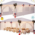 HOTEEL 10x30FT Party Tent with 8 Removable Sidewalls for Parties, Carpas para Fiestas