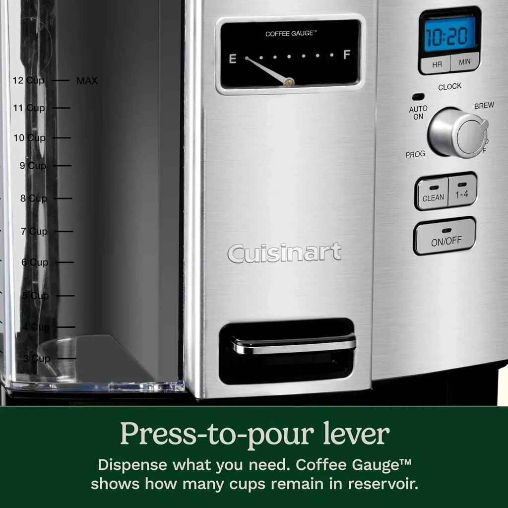 Cuisinart Coffee Maker 12 Cup Programmable Drip DCC-3000P1