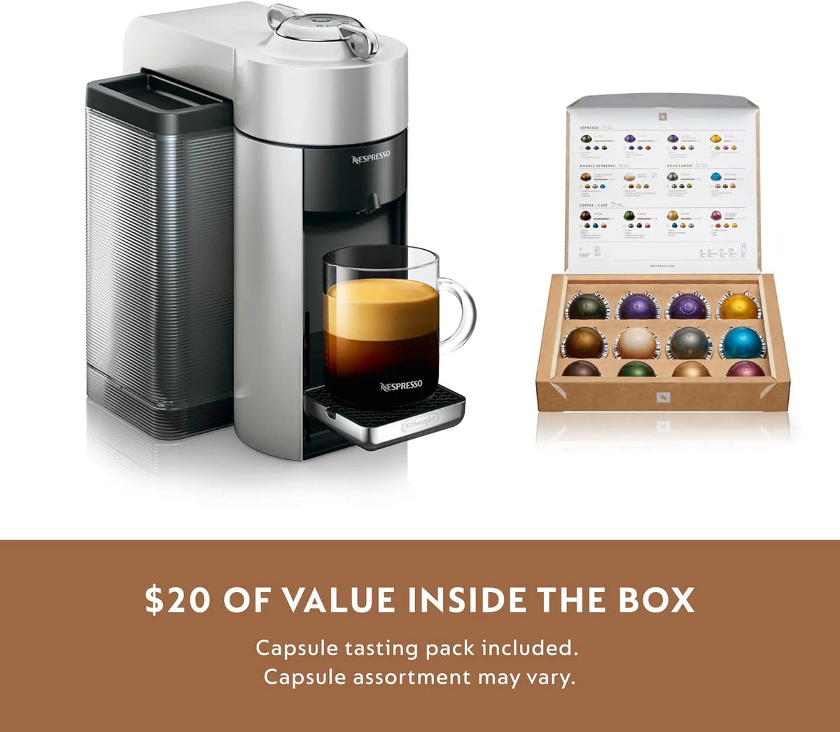 Nespresso De'Longhi Vertuo Single coffee and espresso makers