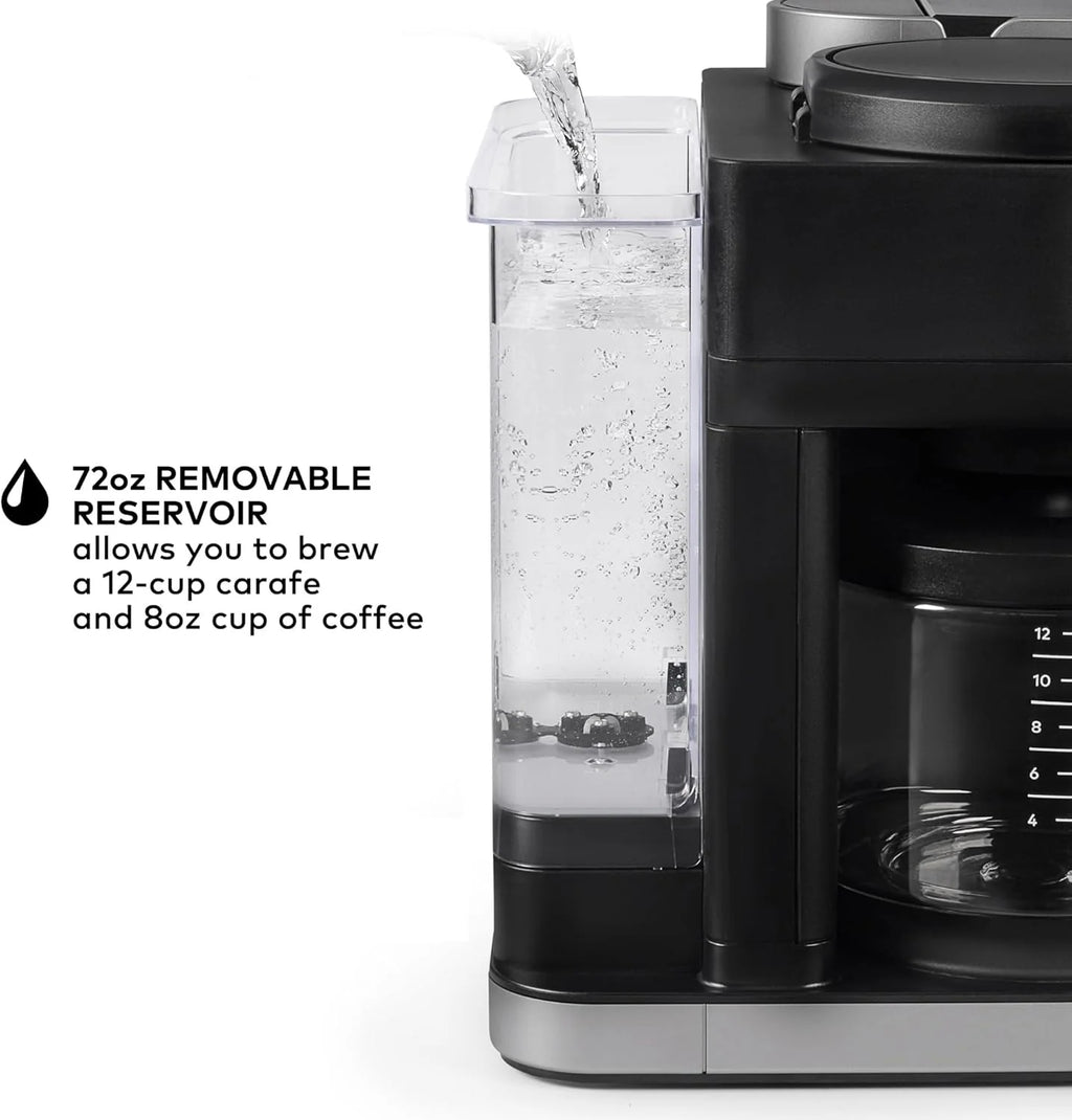 Keurig K-Duo Hot & Iced Single Serve & Carafe Coffee Maker MultiStream Technology 72oz Reservoir