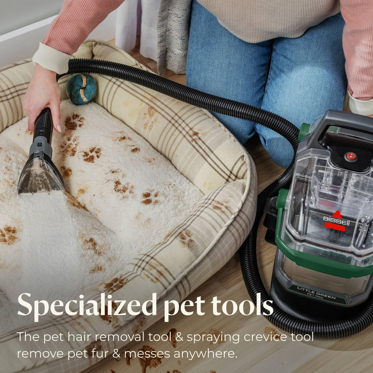 BISSELL Portable Carpet Cleaner, Portable Carpet and Upholstery Deep Cleaner, Car/Auto Detailer