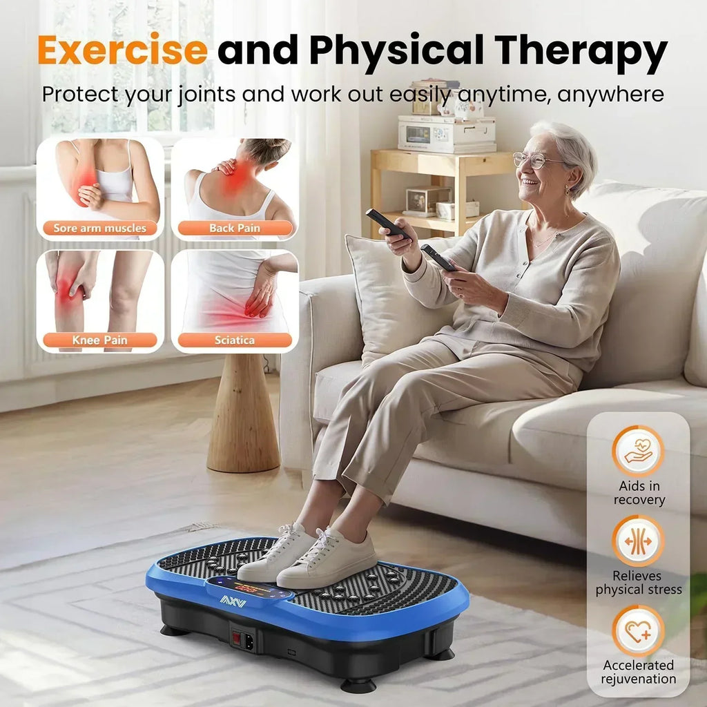 AXV Vibration Plate Fitness Platform Trainer Suitable for men and women to lose weight