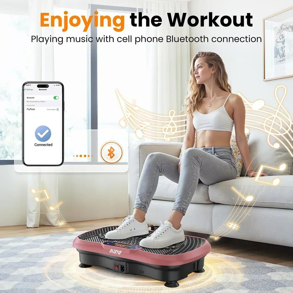 AXV Vibration Plate Fitness Platform Trainer Suitable for men and women to lose weight