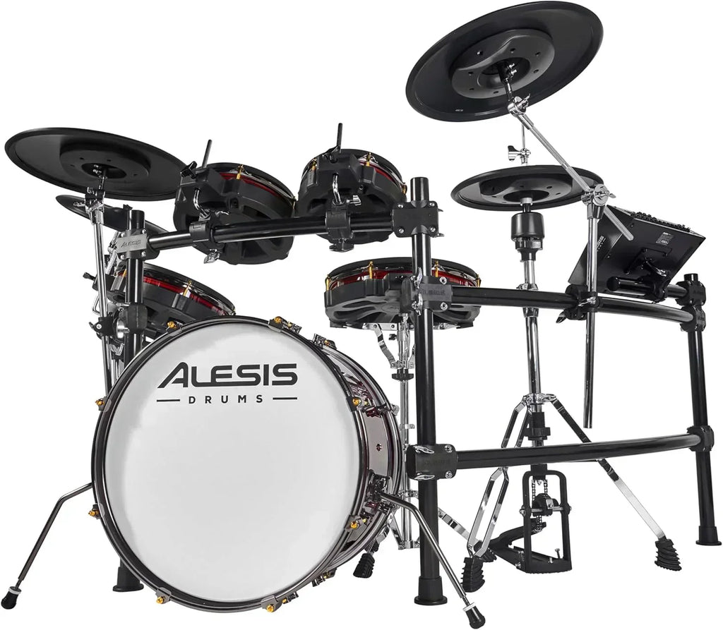 Alison Strata Prime Electronic Drum Set with Touch Screen Dual Area Grid Head