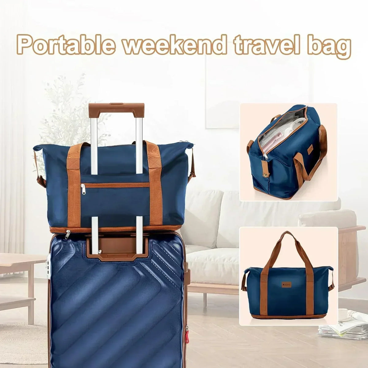 5 piece luggage set expandable suitcase 22x14x9 aviation certified durable waterproof travel set