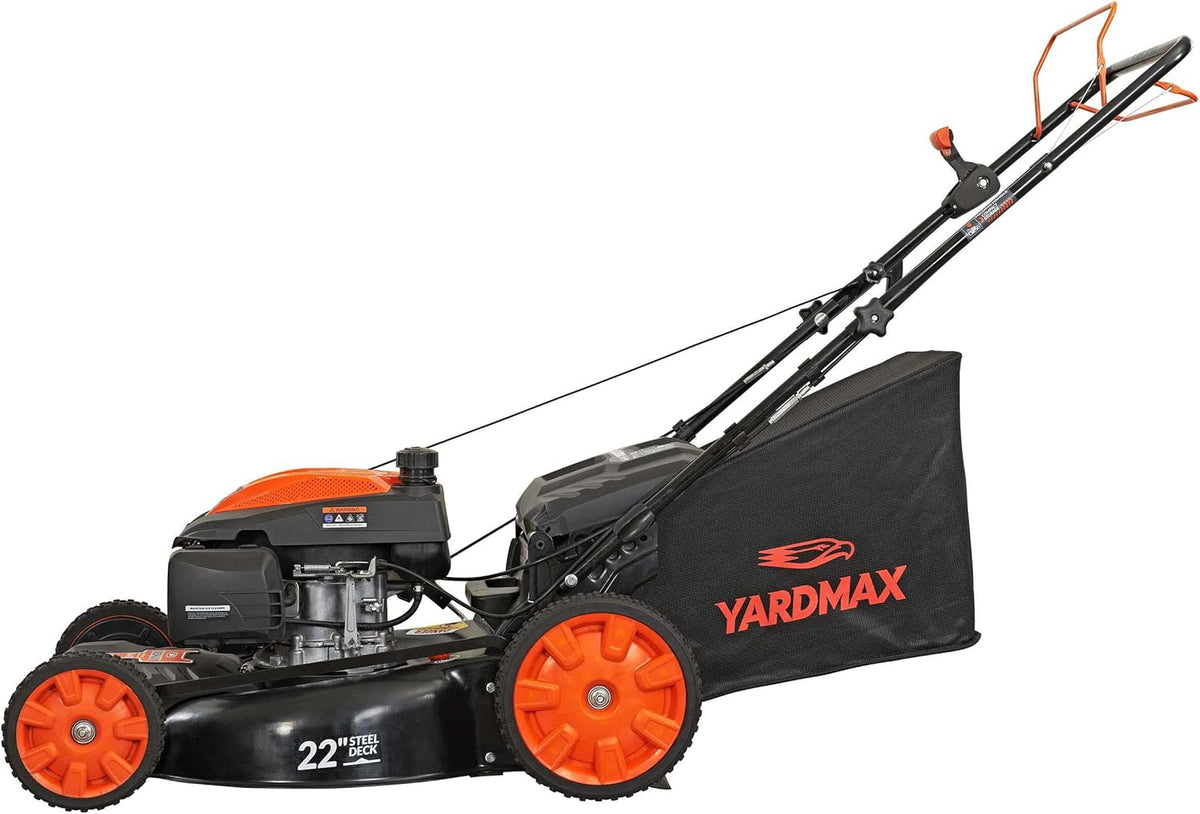 YARDMAX 22 in. 201cc Select PACE 6 Speed CVT High Wheel FWD 3-in-1 Gas Walk