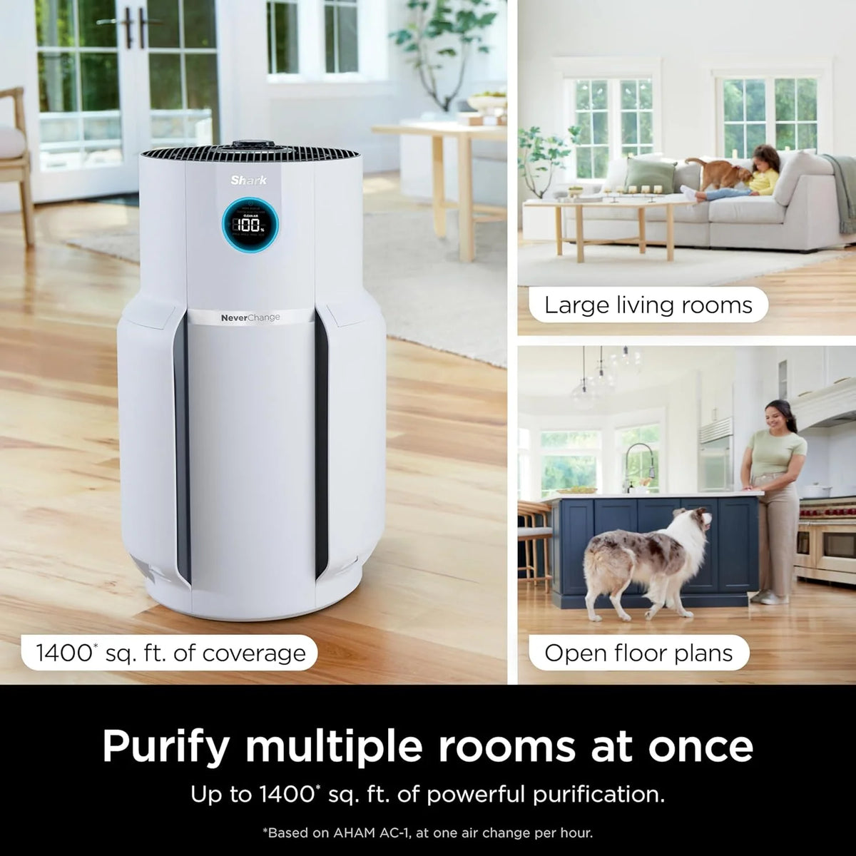 Air Purifier Compact Pro with Long-lasting HEPA Exceeding Filtration, For Pet Dander, Dust, Smoke, Allergens, Up to 250 sq. ft.