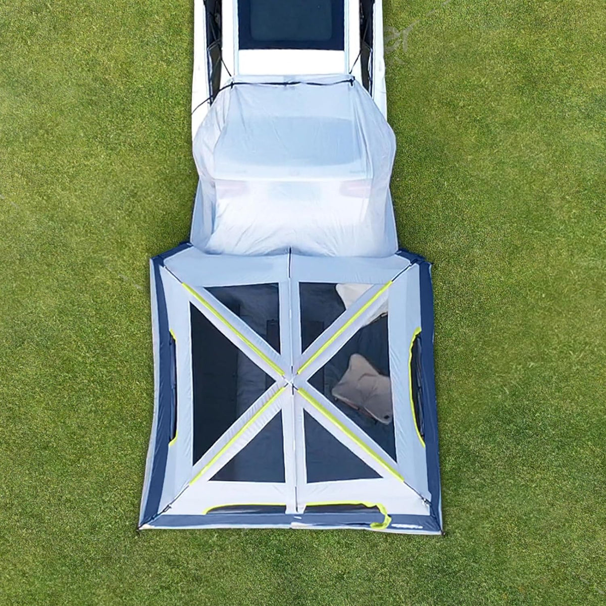 SUV Tent for Camping, 6-Person SUV Tailgate Tent - Easy Set Up with Rainfly, 10'x9'x78in(H)