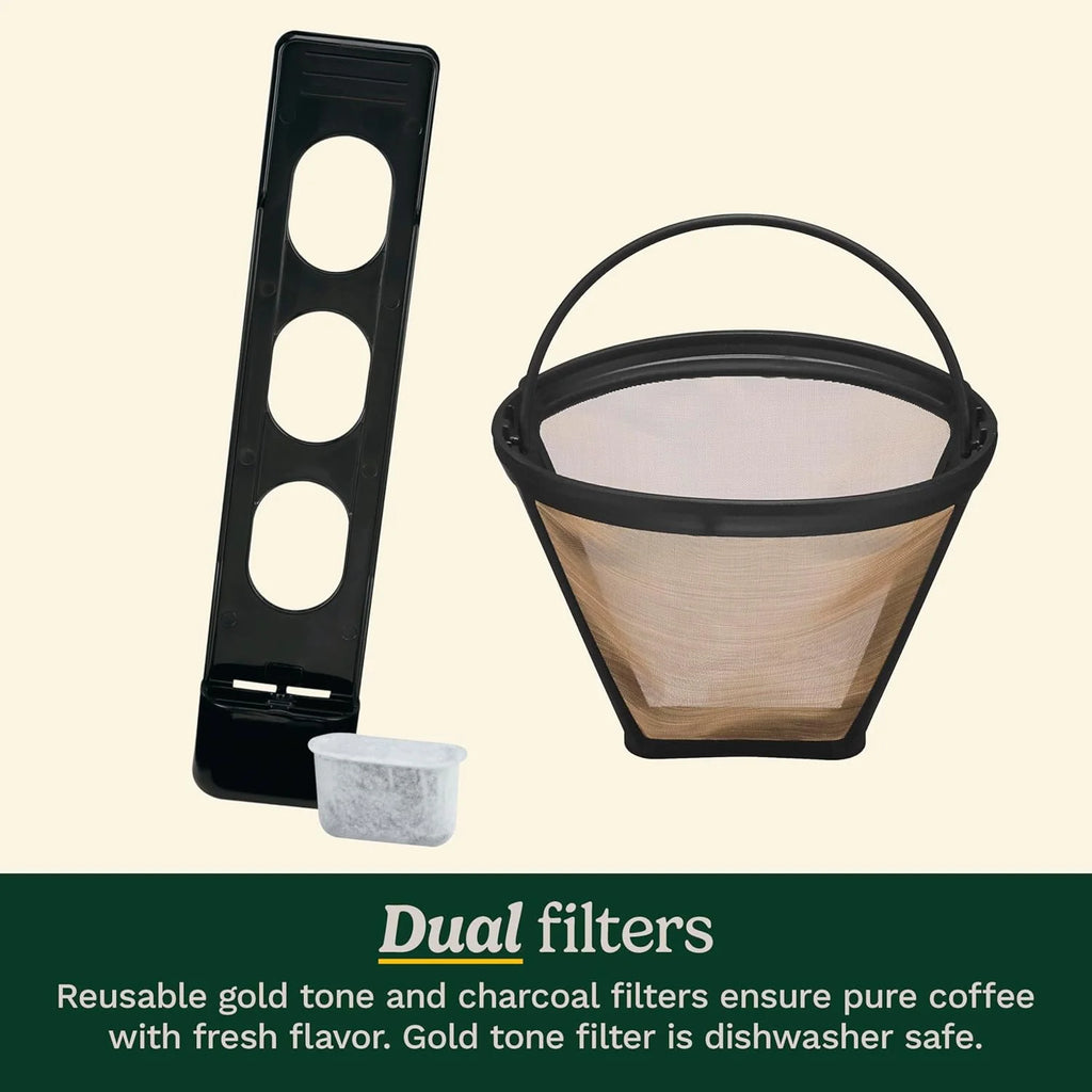 DCC-1200P1 12-Cup Programmable Coffeemaker Coffee Maker, Carafe