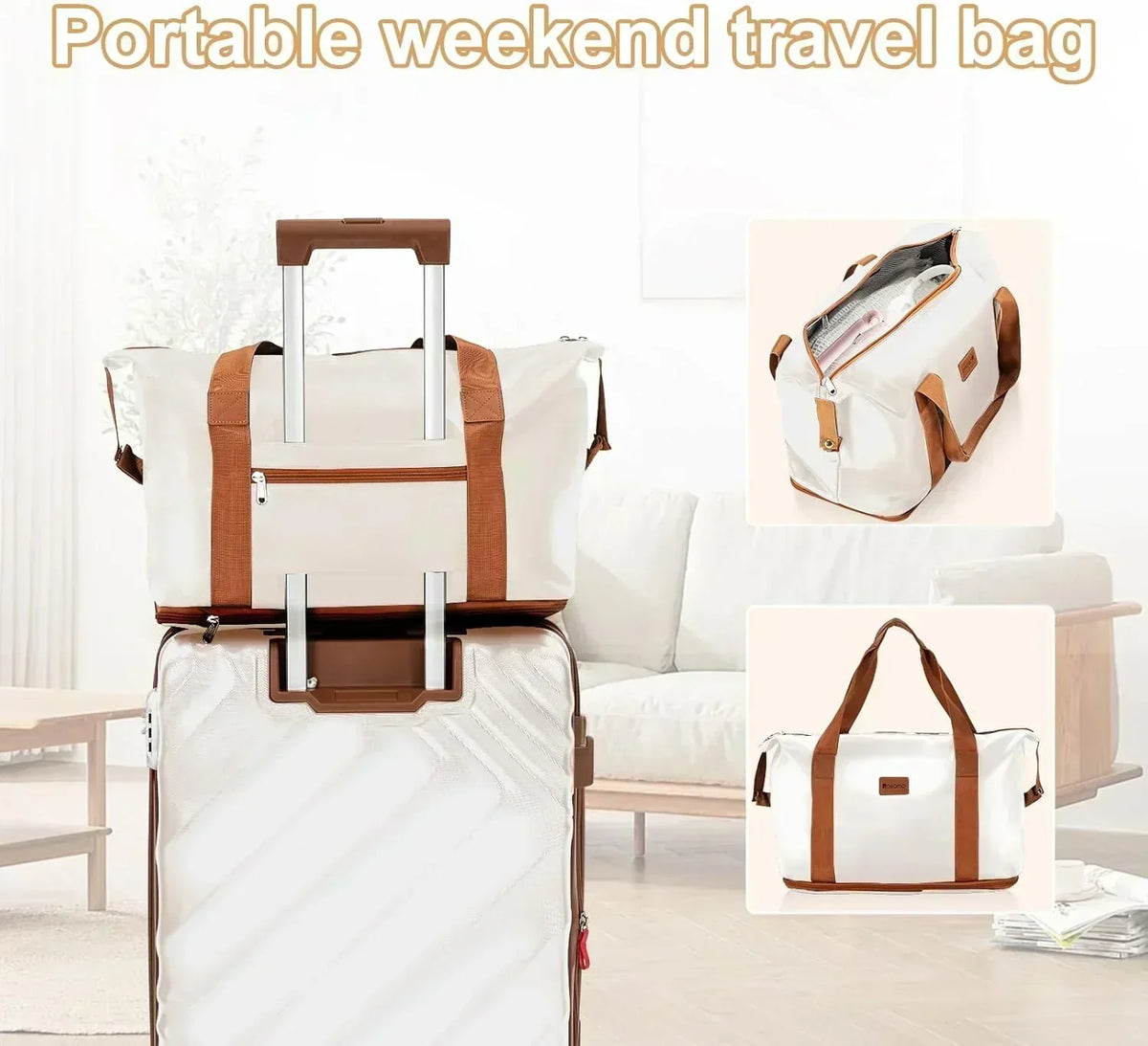 5 piece luggage set expandable suitcase 22x14x9 aviation certified durable waterproof travel set