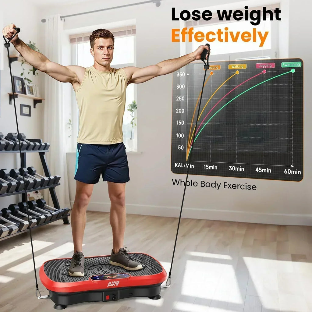 AXV Vibration Plate Fitness Platform Trainer Suitable for men and women to lose weight
