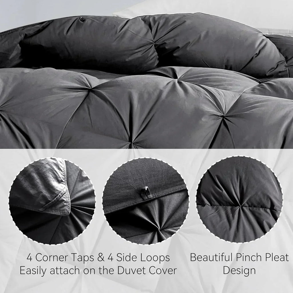 Premium Down Comforter 3D Baffle Box Design