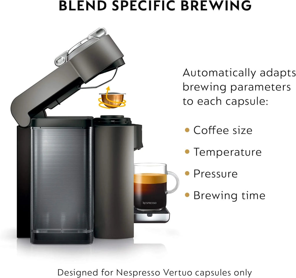 Nespresso De'Longhi Vertuo Coffee and Espresso Machine