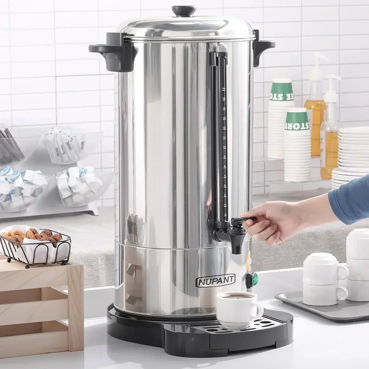 Commercial coffee maker 15 liters 304 stainless steel