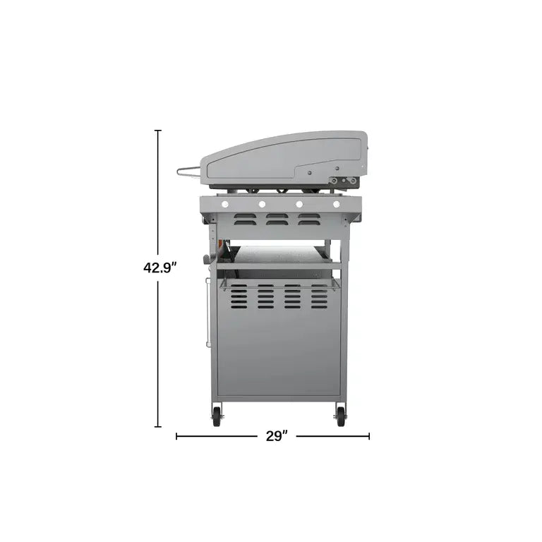 Blackstone ProSeries 4-Burner 36 Griddle Cooking Station with Hood
