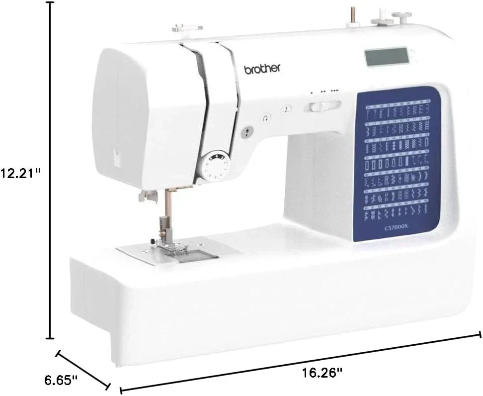 Brother CS7000X Computerized Sewing and Quilting Machine 70 Built-in Stitches LCD Display