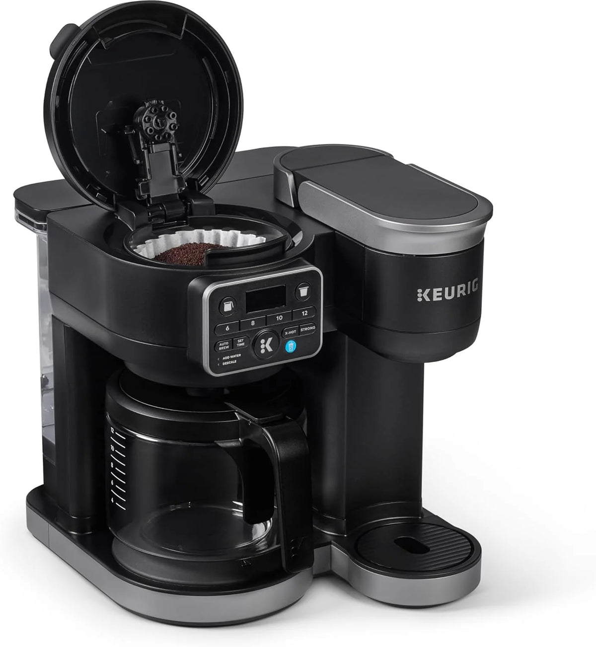 Keurig K-Duo Hot & Iced Single Serve & Carafe Coffee Maker MultiStream Technology 72oz Reservoir