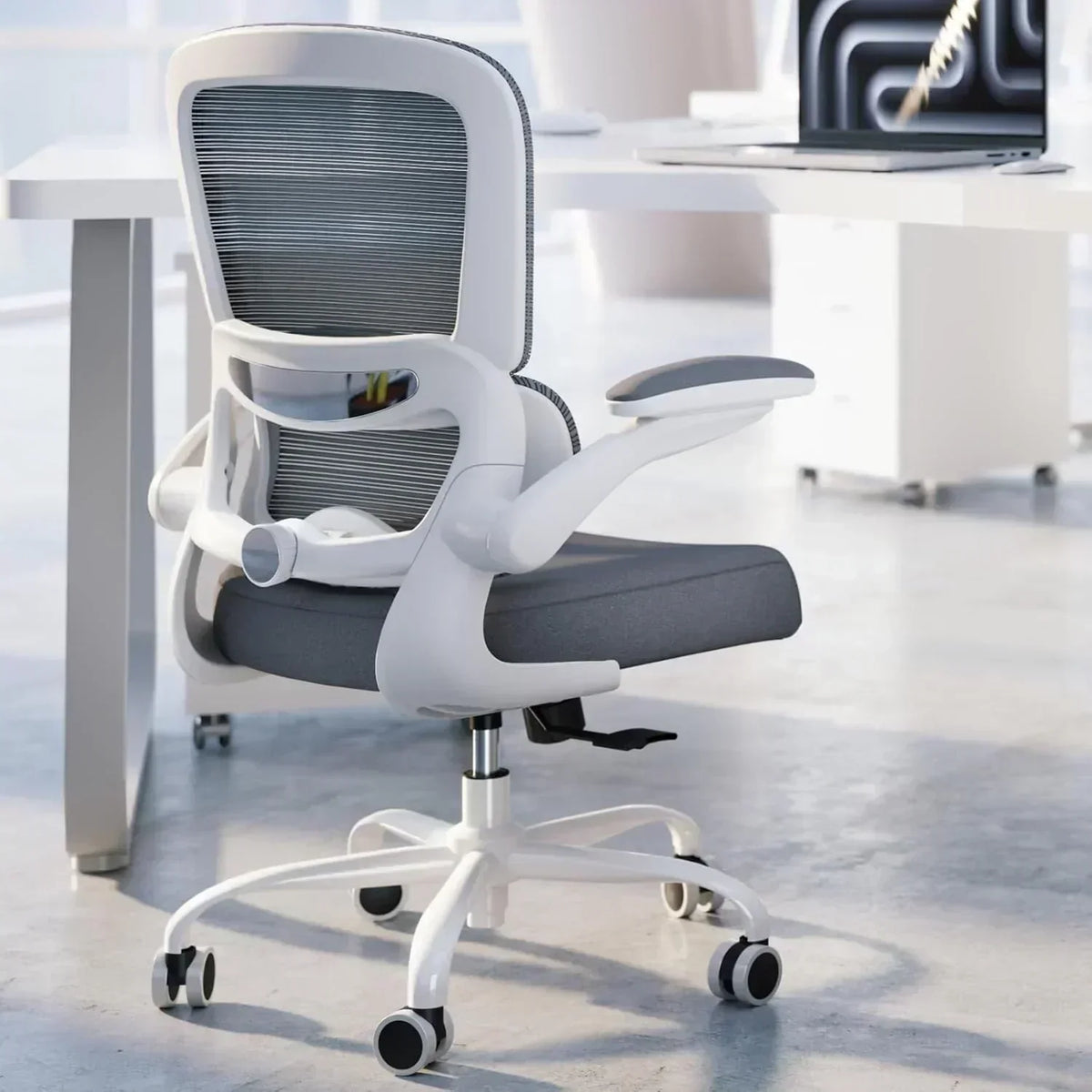 TRALT Office Chair Ergonomic Desk Chair 330 lbs Home Mesh Gaming Chair with Wheels