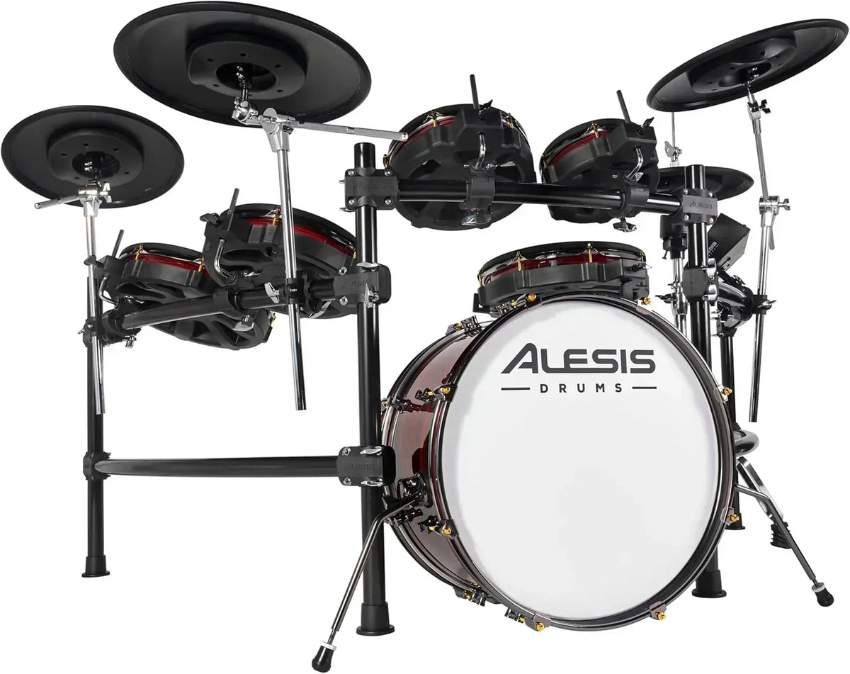 Alison Strata Prime Electronic Drum Set with Touch Screen Dual Area Grid Head