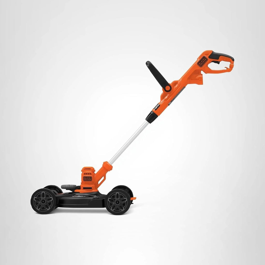 BLACK+DECKER Electric Lawn Mower Weed Eater and Edger 3-in-1 Combo Electric Weed Wacker