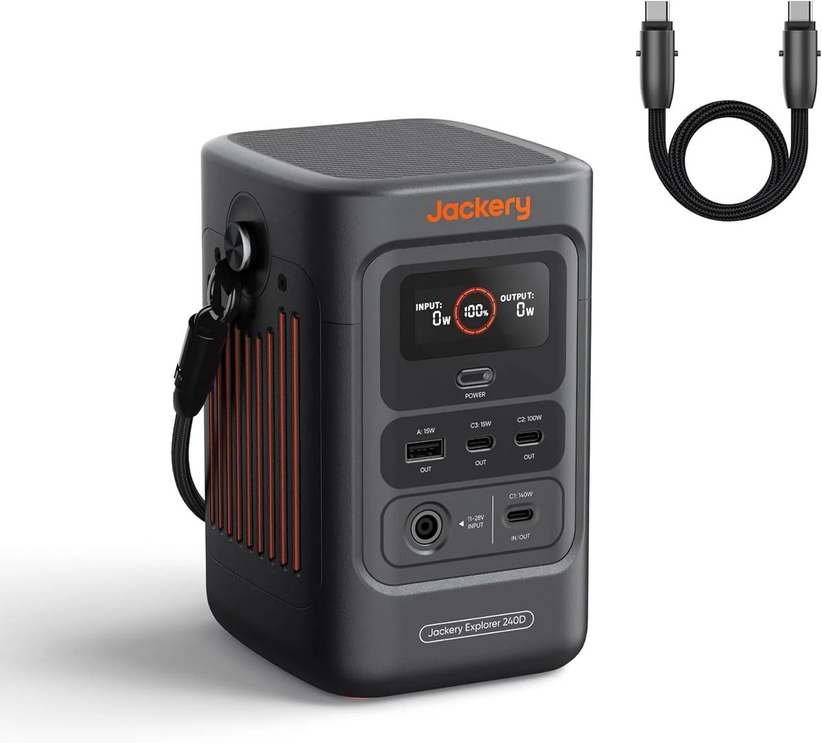 Jackery Portable Power Station Explorer 300 293Wh Backup Lithium Battery Solar Generator
