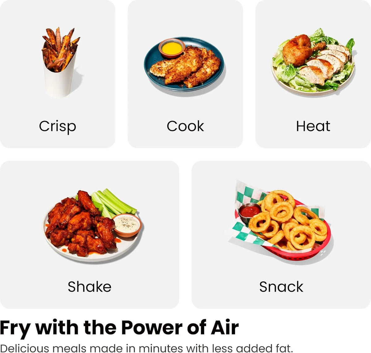Chefman 6-Quart Dual Basket Air Fryer - Digital Touchscreen, Smart Sync Finish, High-Frying, Auto-Off, 2 Independent 3-Quart Nonstick Pans, Dishwasher-Safe Baskets