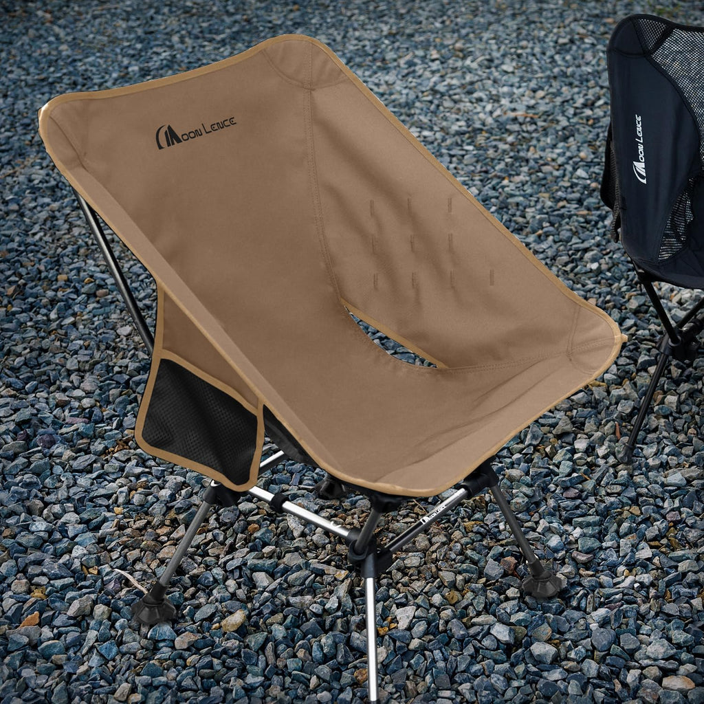 Portable Camping Chair Plus Folding Chair for Backpacking and Hiking