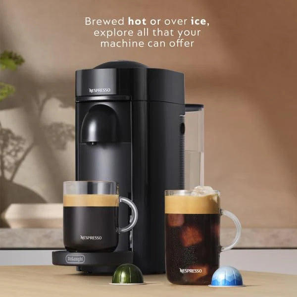 Nespresso Vertuo Plus Coffee and Espresso Maker by De'Longhi, Grey