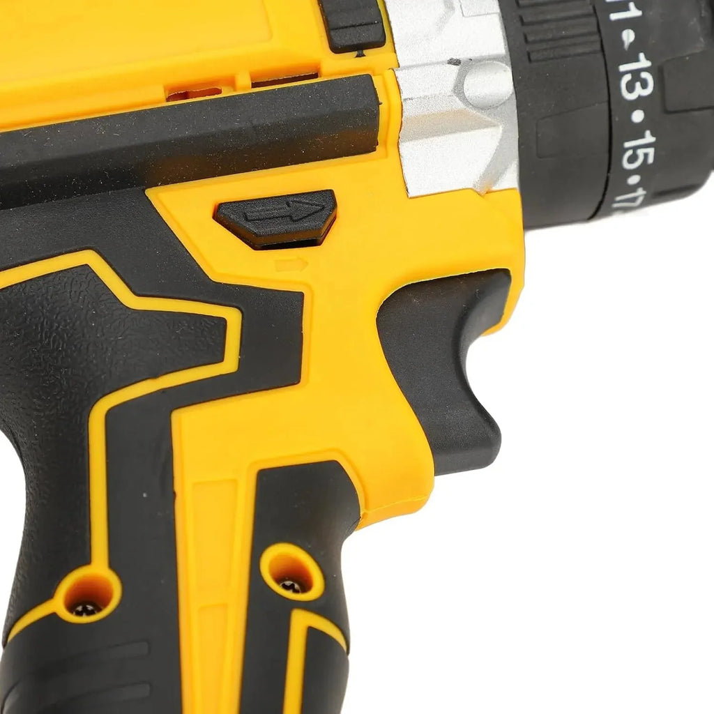 21V Lithium Cordless Drill Driver Kit with Two Batteries and Charger