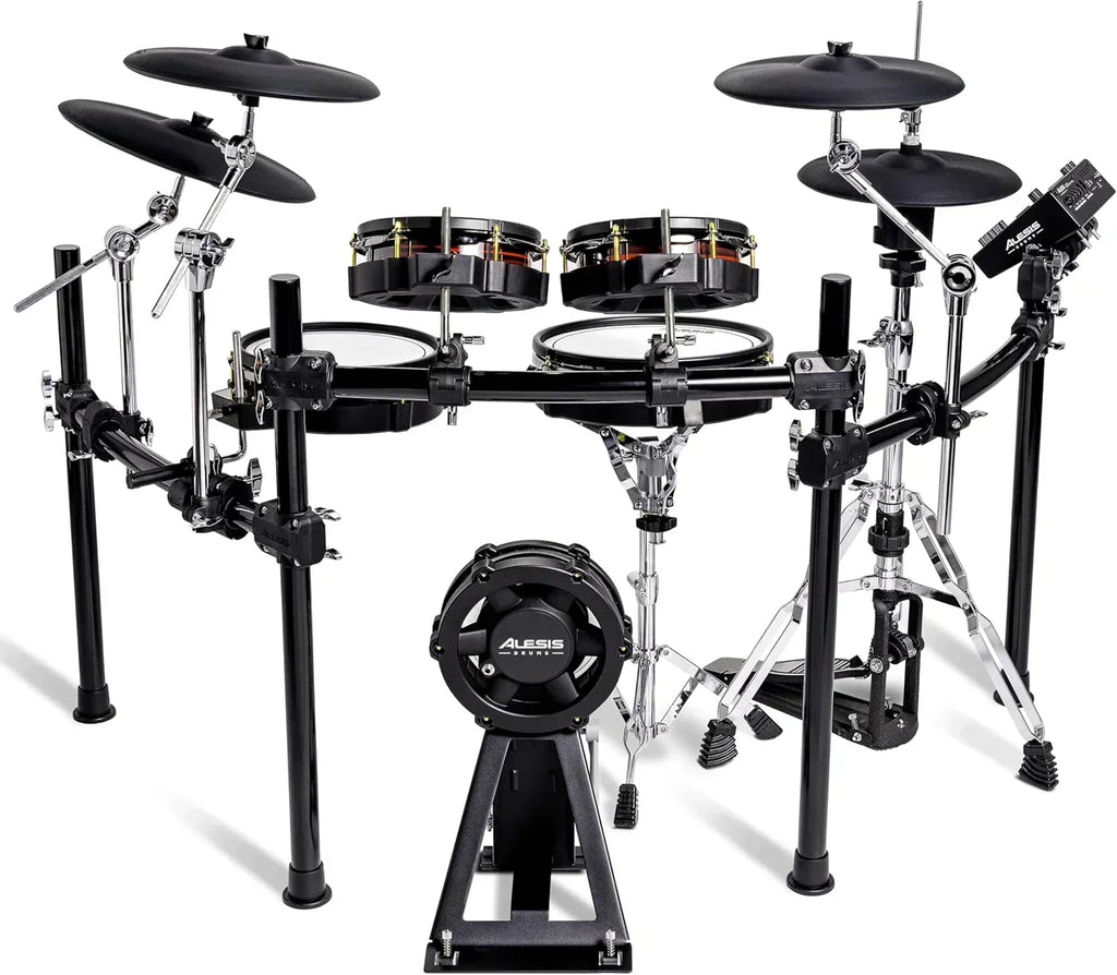 Alison Strata Prime Electronic Drum Set with Touch Screen Dual Area Grid Head