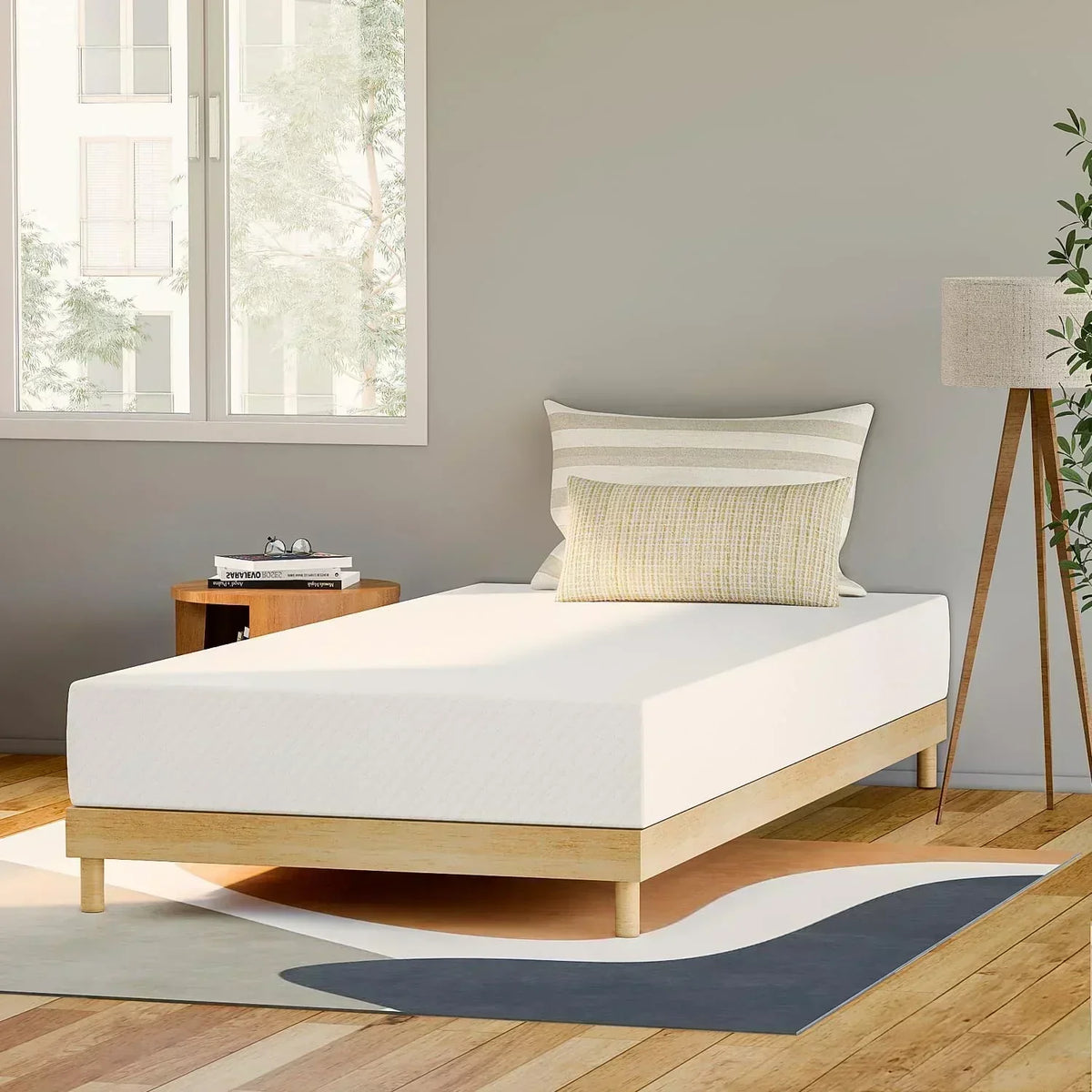 GAESTE 8-inch Fully Cooling Gel Memory Foam Mattress Mattress-in-a-Box