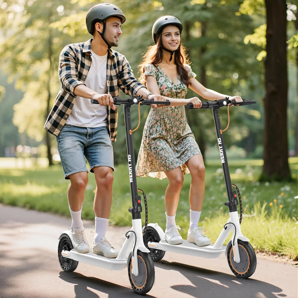 Electric Scooter, 350W/500W Motor, Top Speed 19/22 mph, Max 16/23/28Miles Ranges, Foldable E Scooter for Adults