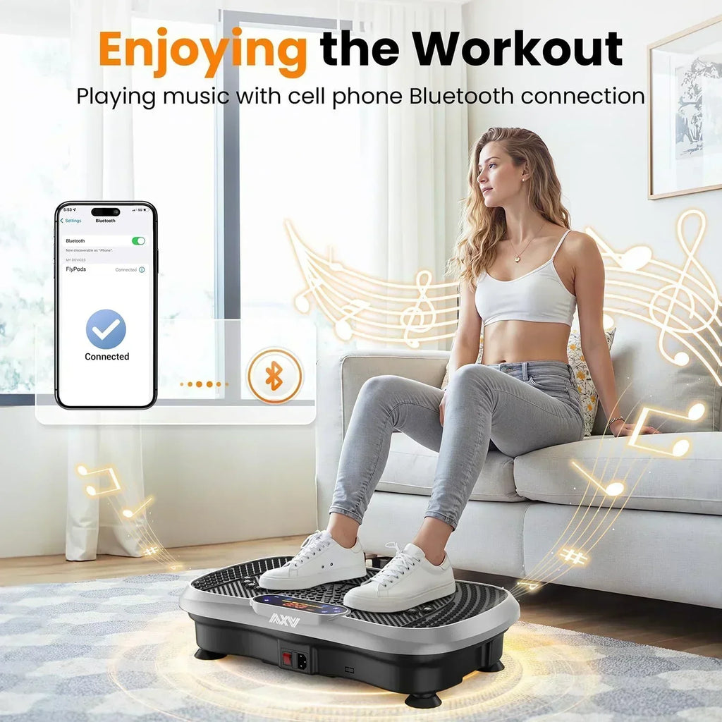 AXV Vibration Plate Fitness Platform Trainer Suitable for men and women to lose weight