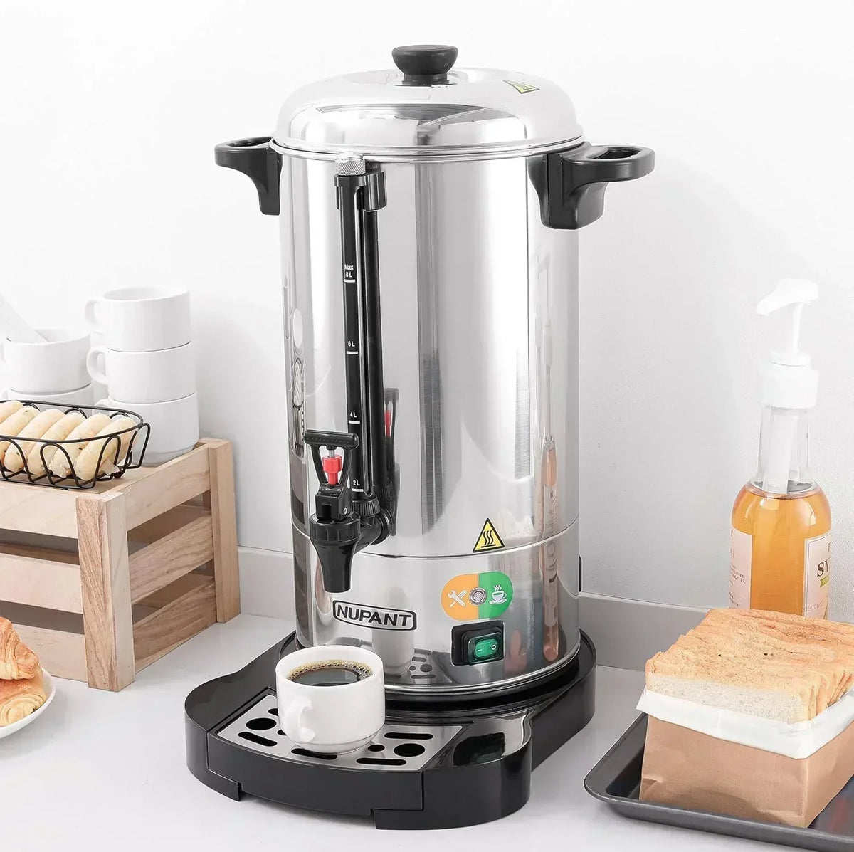 Commercial coffee maker 15 liters 304 stainless steel