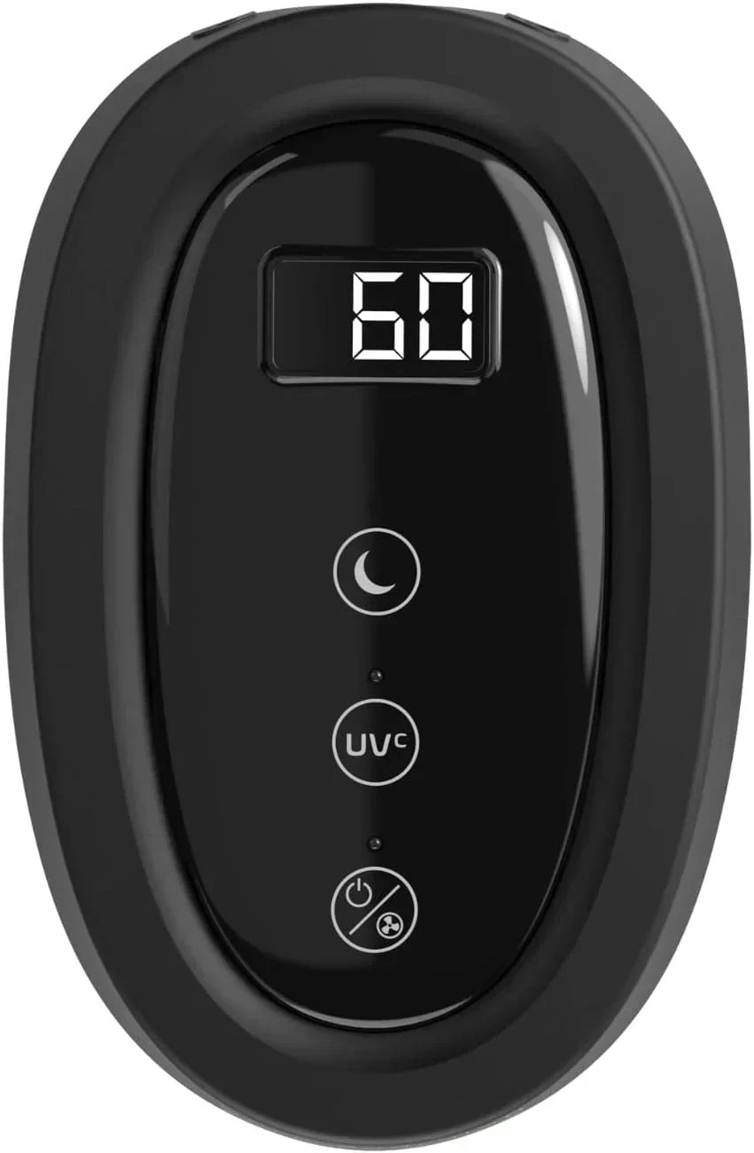 Home air purifier with HEPA pure filter
