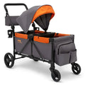 Jeep Sport All-Terrain Stroller Wagon by Delta Children Includes Canopy Parent Organizer
