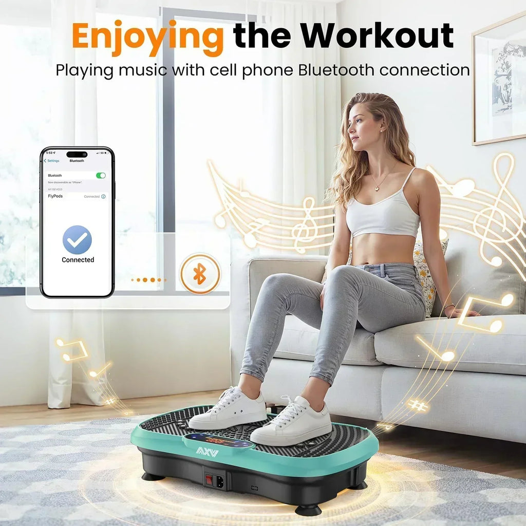AXV Vibration Plate Fitness Platform Trainer Suitable for men and women to lose weight