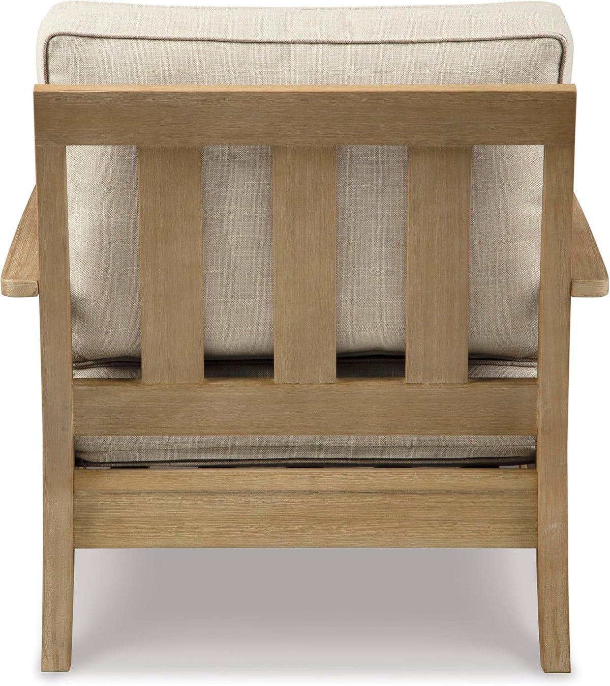 Coastal view outdoor terrace eucalyptus sofa