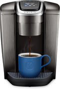 Keurig K-Elite Single Serve K-Cup Pod Coffee Maker, with Strength and Temperature Control, Iced Coffee Capability, 8 to 12oz Brew Size, Programmable, Brushed Silver