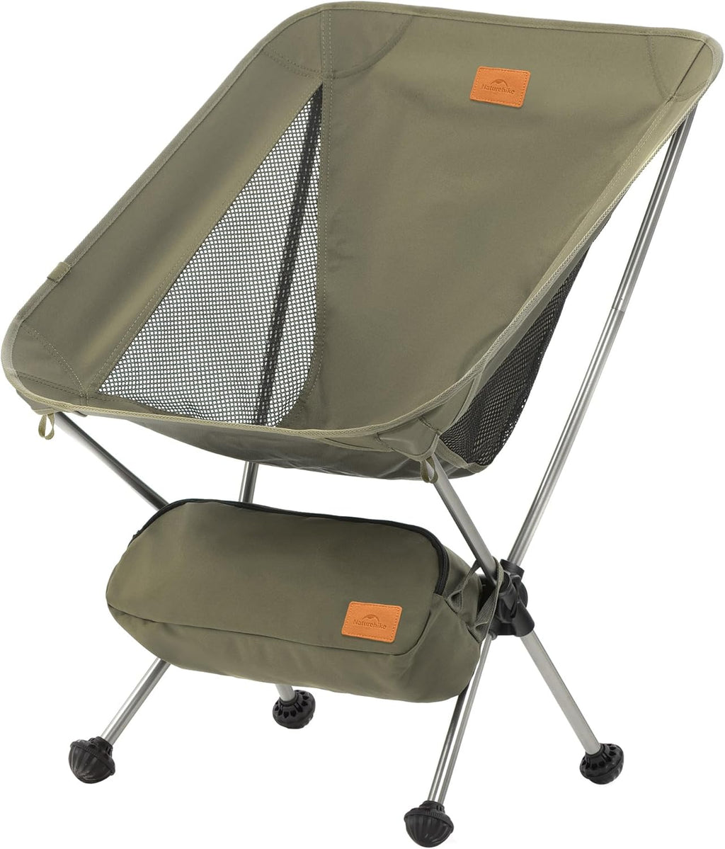 Ultralight Camping Chair 2.12 lbs Portable Backpacking Chair Folding Hiking Chair