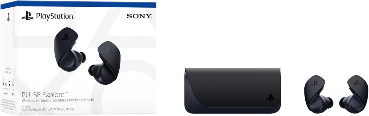 PlayStation Pulse Explore Wireless Earbuds - Midnight Black