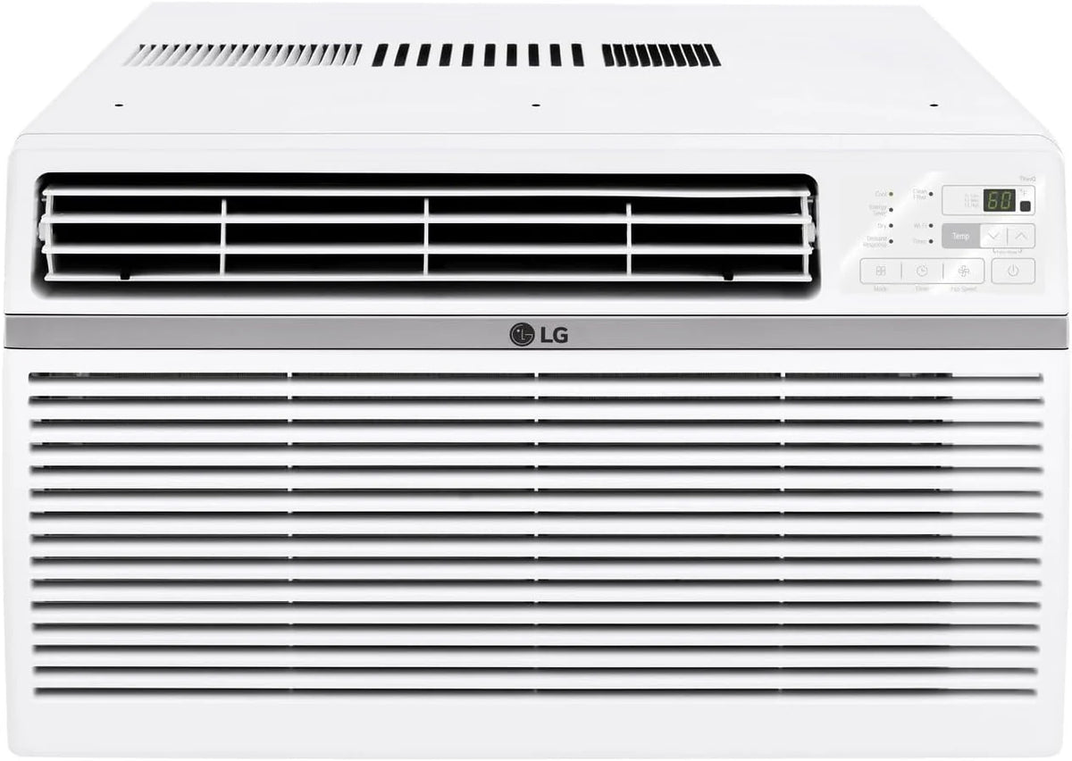 LG 6,000 BTU Window Air Conditioner, 115V, Cools 250 Sq.Ft. for Bedroom, Den
