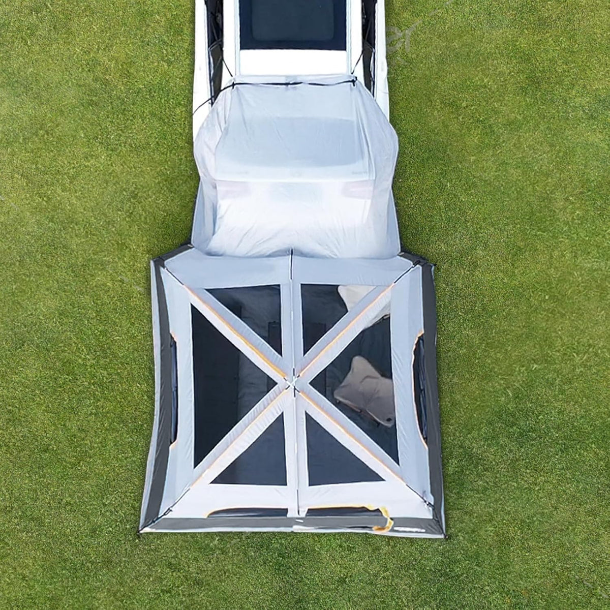 SUV Tent for Camping 6-Person SUV Tailgate Tent - Easy Set Up with Rainfly