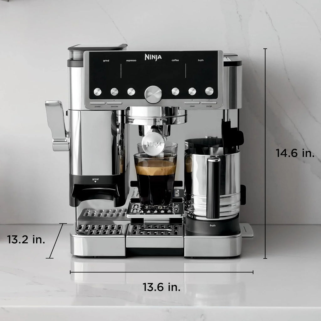Ninja Luxe Café Pro Series, Espresso Machine, Drip Coffee, Cold Brew