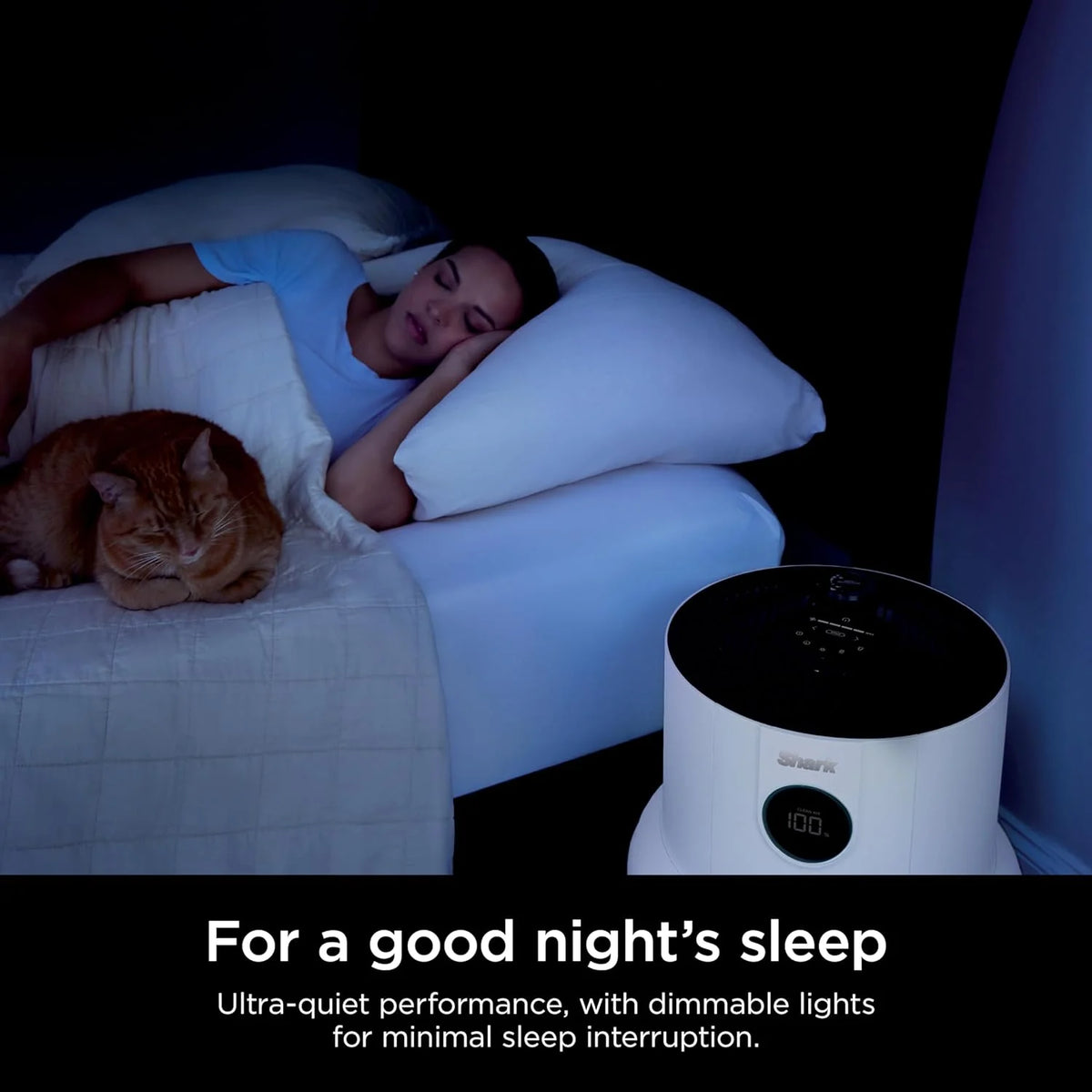 Air Purifier Compact Pro with Long-lasting HEPA Exceeding Filtration, For Pet Dander, Dust, Smoke, Allergens, Up to 250 sq. ft.