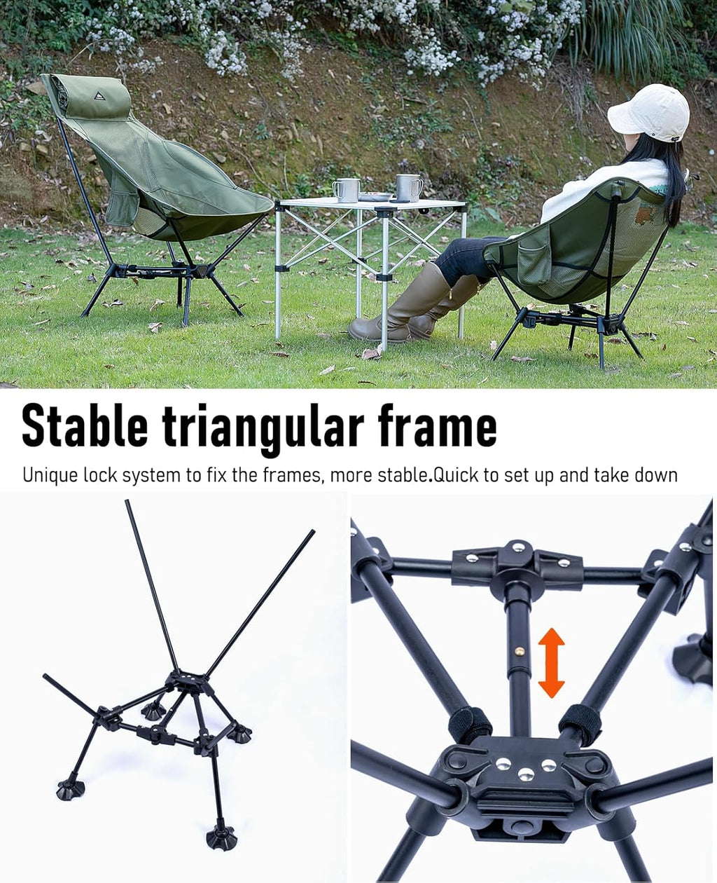 Ultralight Compact Camping Folding Beach Chair
