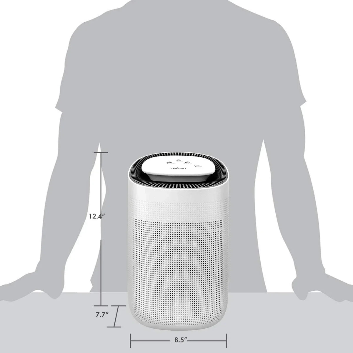 Sorbi 1000ml Air Dehumidifier Purifying Function True HEPA Filter Touch Control Air Speed