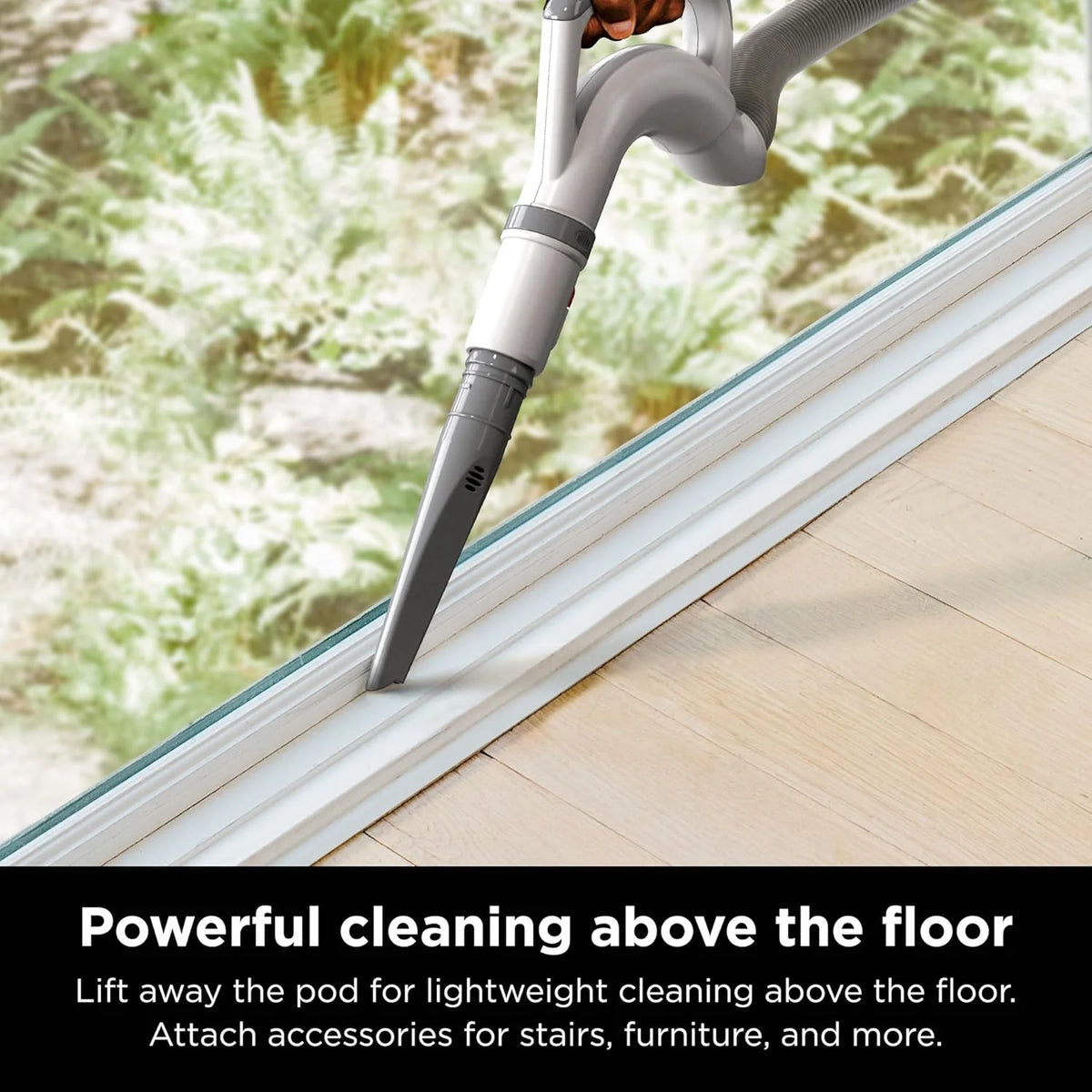 Upright Vacuum Navigator Lift-Away Deluxe with Large Dust Cup Capacity HEPA Filter Swivel Steering Upholstery Tool & Crevice Tool