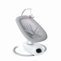 CocoSway 3D Baby Swing, Electric Swing for Infants, 6 Motions & 4 Speeds, Remote Control, 8 Lullabies, Comfort for Babies Up to 20 lbs, Cobblestone